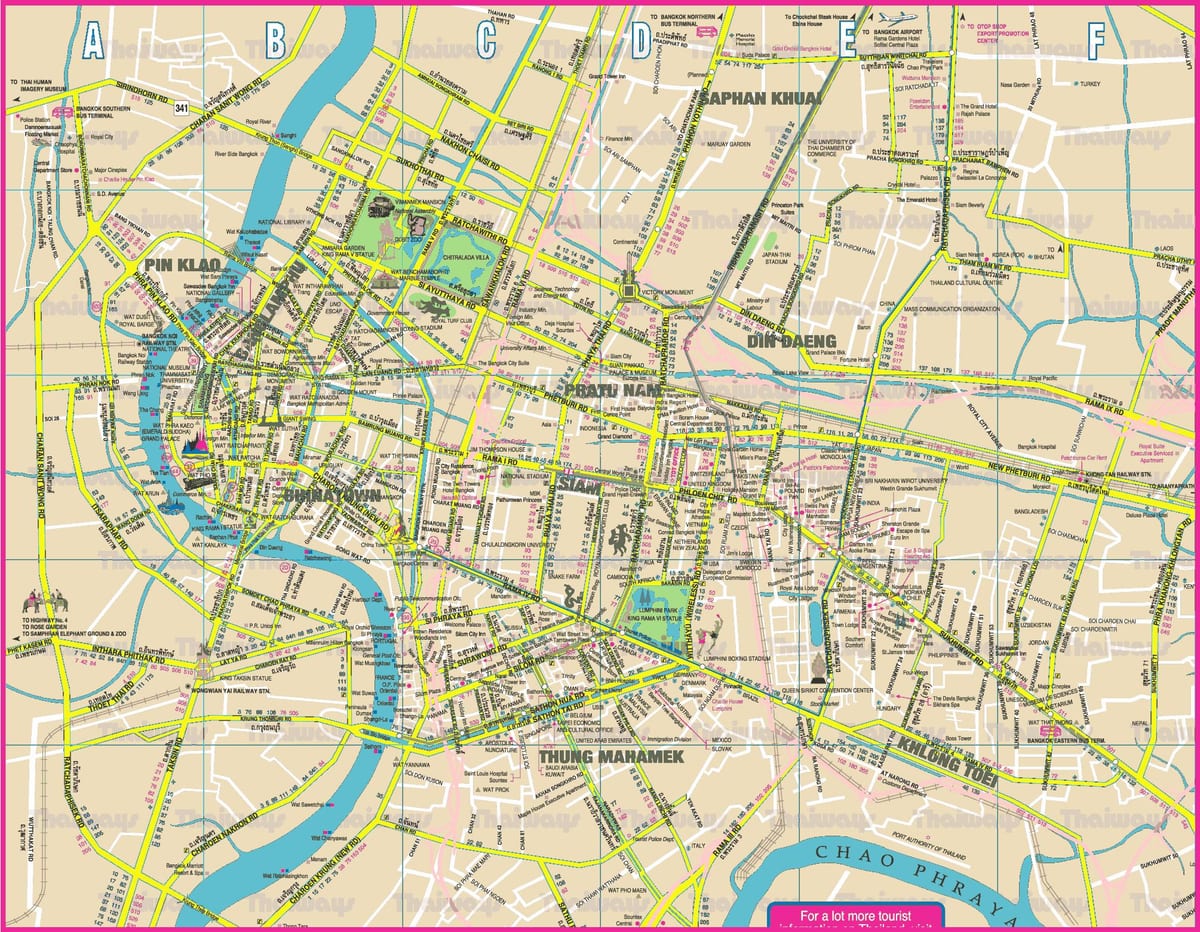 เมืองบนแผนที่กรุงเทพมหานคร world. kgm