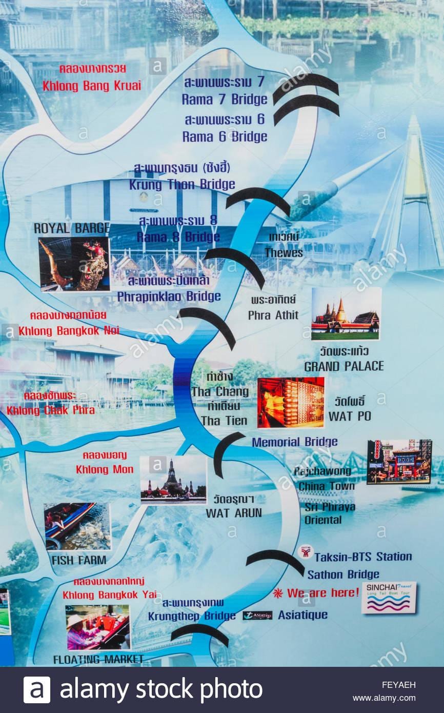 แผนที่ของ chao phraya แม่น้ำกรุงเทพมหานคร world. kgm
