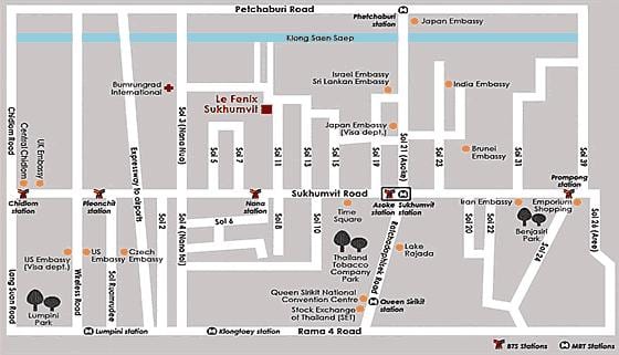 แผนที่ของกรุงเทพมหานคร world. kgm soi