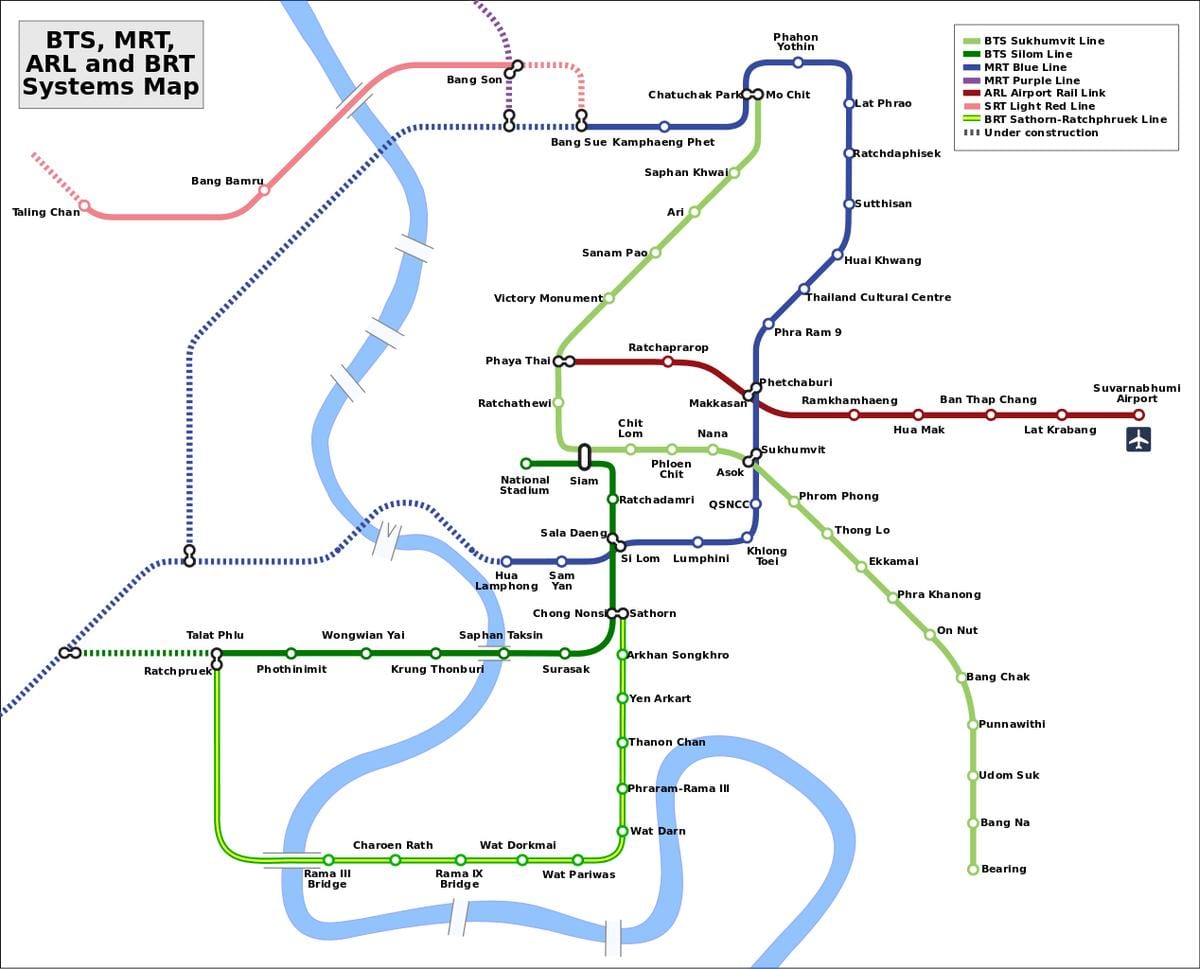 สนามบินรีบรวบรัดยัดเชื่อมโยงบนแผนที่กรุงเทพมหานคร world. kgm