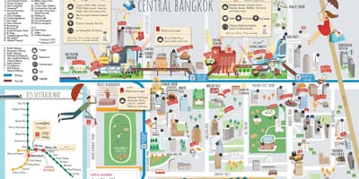 กรุงเทพมหานคร world. kgm ซื้อของห้างแผนที่