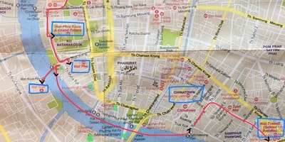 กรุงเทพมหานคร world. kgm เก่าของเมืองบนแผนที่