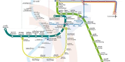 Mrt แผนที่กรุงเทพมหานคร world. kgm 2016