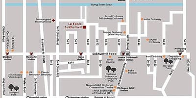 แผนที่ของกรุงเทพมหานคร world. kgm soi