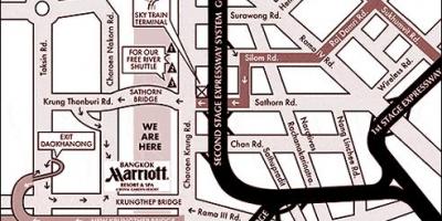 แผนที่ของ marriott กรุงเทพมหานคร world. kgm