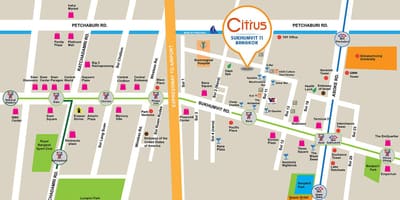 Sukhumvit soi 11 แผนที่กรุงเทพมหานคร world. kgm