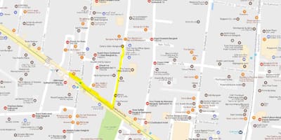 แผนที่ของ sukhumvit กรุงเทพมหานคร world. kgm