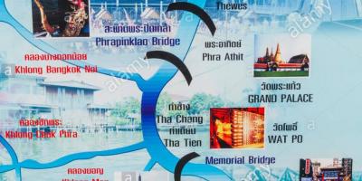 แผนที่ของ chao phraya แม่น้ำกรุงเทพมหานคร world. kgm